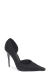 Steve Madden Elegant Pointed Toe D'orsay Pump In Black