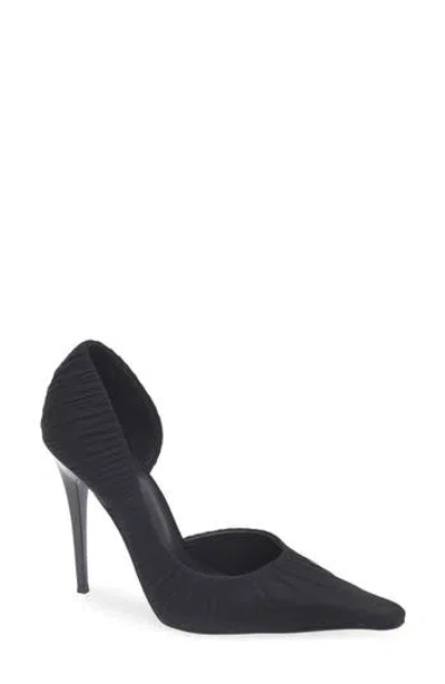 Steve Madden Elegant Pointed Toe D'orsay Pump In Black
