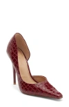 Steve Madden Elegant Pump In Red