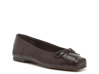 Steve Madden Eleve Ballet Flat In Brown