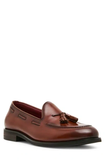 Steve Madden Elgin Leather Loafer In Brown