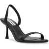 Steve Madden Elma Womens Metallic Leather Heels