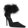 Steve Madden Elusive Feather Cuff Pump In Multi