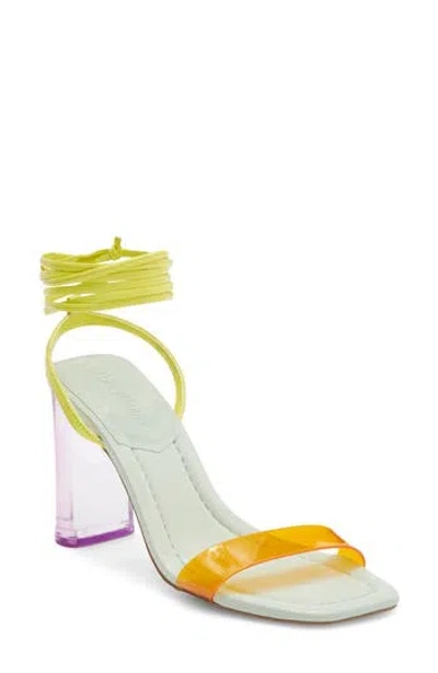 Steve Madden Elvy Ankle Wrap Block Heel Sandal