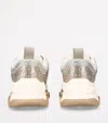Steve Madden Embellished Jprivy Sneakers In Beige