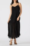 Steve Madden Ember Pleat Hem Sleeveless Maxi Dress