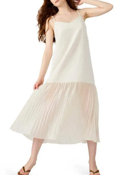 Steve Madden Ember Pleat Hem Sleeveless Maxi Dress