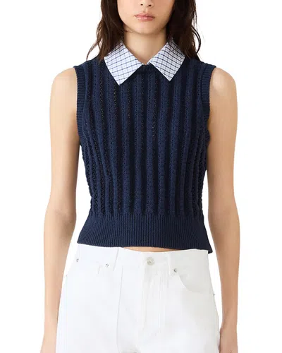 Steve Madden Embree Sweater Vest In Multi