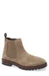 Steve Madden Emden Lug Sole Chelsea Boot In Brown