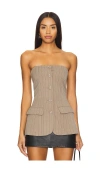 Steve Madden Emerald Top In Brown