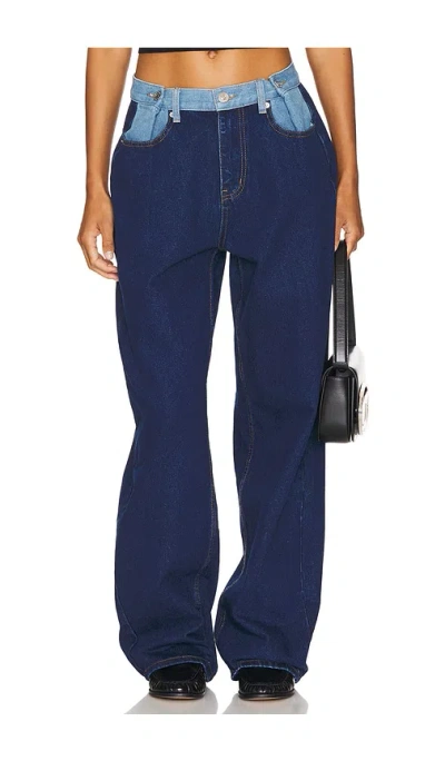 Steve Madden Hose Emeric In Blue