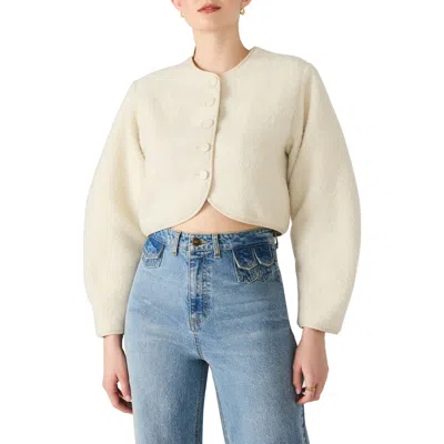 STEVE MADDEN STEVE MADDEN EMLIE COLLARLESS JACKET