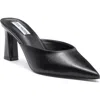 Steve Madden Emmie Pointed Toe Mule In Black