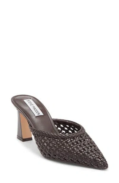 Steve Madden Emmie Pointed Toe Mule In Brown
