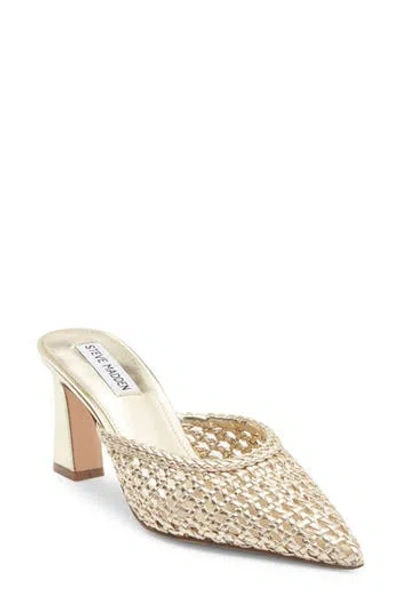 Steve Madden Emmie Pointed Toe Mule In White
