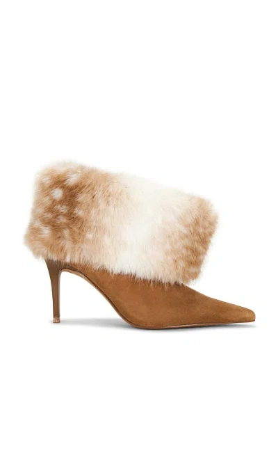 Steve Madden Boot Enella Faux Fur In Brown