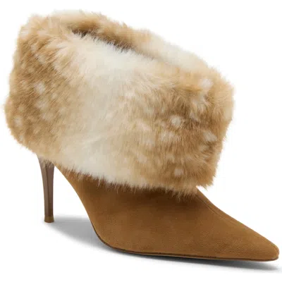 Steve Madden Enella Faux Fur Bootie In Multi