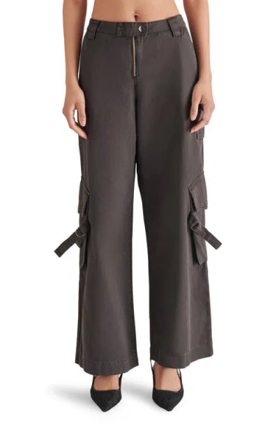 Steve Madden Eos Cargo Pants In Black