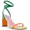 Steve Madden Eryka Ankle Strap Sandal In Multi Leather