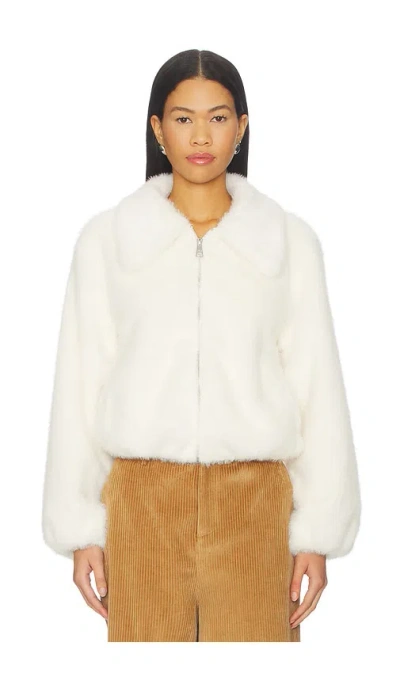 Steve Madden Evanie Coat In Cream