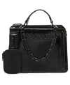 Steve Madden Evelyn Small Satchel Bag In Black