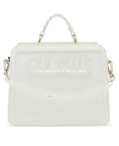 Steve Madden Evelyn-z Small Satchel Bag In White