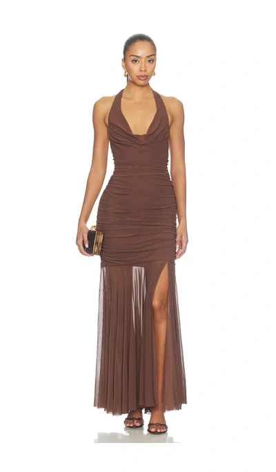 Steve Madden Evera Dress In Brown