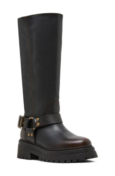 Steve Madden Everest Harness Boot In Black