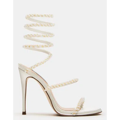 Steve Madden Exotica Pearl White