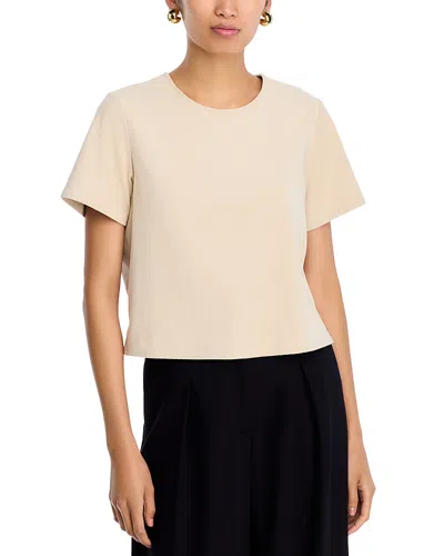 Steve Madden Ezra Crewneck Top In Pink