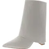 Steve Madden Fallon Womens Leather Pointed Toe Ankle Boots In Multi