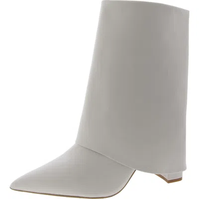 Steve Madden Fallon Womens Leather Pointed Toe Ankle Boots In Multi