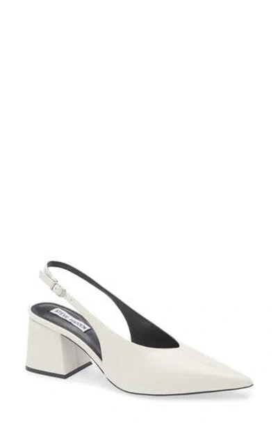 Steve Madden Faryn Slingback Pump In Bone