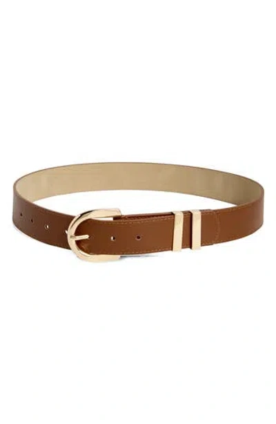 Steve Madden Faux Leather Belt