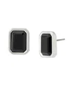 Steve Madden Faux Stone Gem Stud Earrings