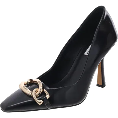 Steve Madden Fazzio Womens Embellished Leather Pumps In Multi
