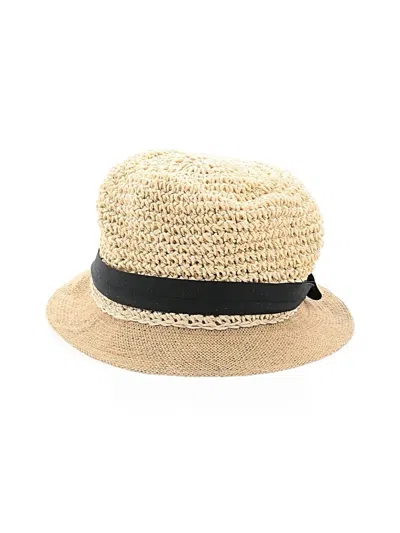 Pre-owned Steve Madden Fedora In Brown