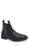 Steve Madden Fenton Lug Sole Chelsea Boot In Black