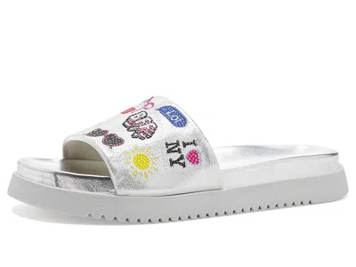 Steve Madden Fifii Girls Shoes Silver : 1 Little Kid M