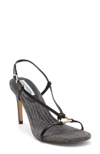 Steve Madden Fiorella Sandal In Black