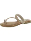 Steve Madden Fiorra Womens Open Toe Slip On Slide Sandals In Multi
