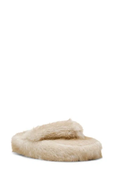 Steve Madden Fizzy Slide Sandal In Neutral
