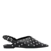 Steve Madden Pointed Toe Flats In Black