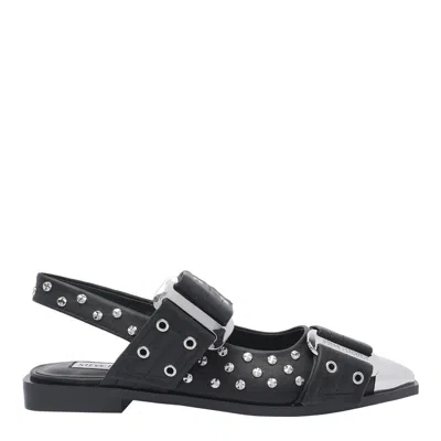 Steve Madden Flat Shoes In Black