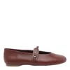 Steve Madden Flat Shoes In Burgundy