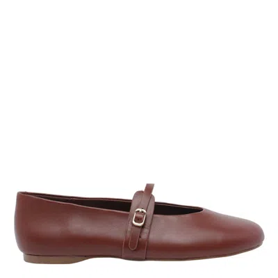 Steve Madden Flat Shoes In Burgundy