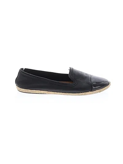 Pre-owned Steve Madden Flats In Black