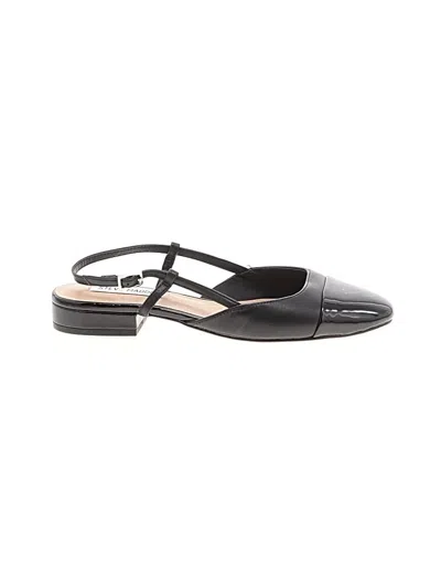 Pre-owned Steve Madden Flats In Black