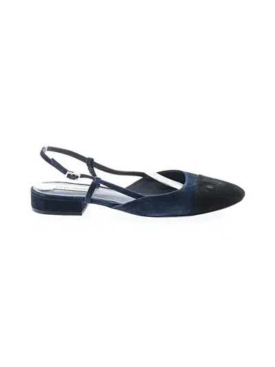 Pre-owned Steve Madden Flats In Blue
