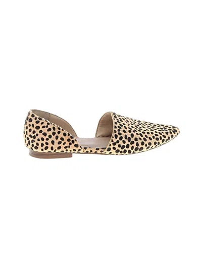 Pre-owned Steve Madden Flats In Brown